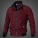 Men's Jacket Korean Version Stand-up Collar Season Thickened Denim Tooling Pure Cotton Jacket On Clothes_viptrois.com