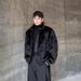 Men's Slim-Fit Vegan Leather Jacket With Cotton Lining – Minimalist Cropped Bomber (Black, Sizes M-XL) | Urban Edge & Seasonless Style_viptrois.com