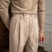 Men’s Clothing Men's Suit Pants Light Mature Retro Business Naples Drop Straight Slim Casual Suit Pants Men Commuting_viptrois.com