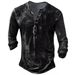 Men's Clothing Autumn New European And American Men's Long Sleeved Digital Printing Long Sleeved Sports Leisure Solid Color T Shirt Simple Leisure_viptrois.com