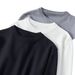 Men's Clothing Slim Fit Round Neck Sweater Lightweight Knit Pullover For Spring & Autumn - Soft Modal Blend Fabric With Ribbed Hem - Casual Wear_viptrois.com