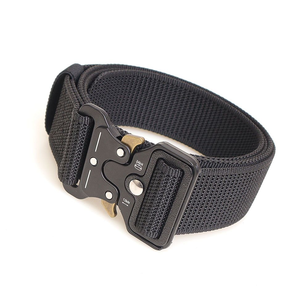 Men's Belts Cobra Outdoor Tactical Belt Alloy Buckle Nylon Braided Belt Men's Canvas Belt_viptrois.com