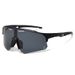 Men's Glasses New Outdoor Colorful Integrated Large Frame Mirror Men And Women Cycling Sports Sunglasses Windproof_viptrois.com
