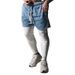 Men's clothing sports casual cotton quarter pants running training pants_viptrois.com