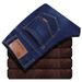 2025 New Velvet Thick Jeans For Men's Autumn And Winter, Loose Straight Tube With Velvet Warm Casual Pants, Multi Scene Matching_viptrois.com