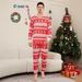 Christmas deer Snowflake tree stripes Christmas family dress printed homewear sleep_viptrois.com