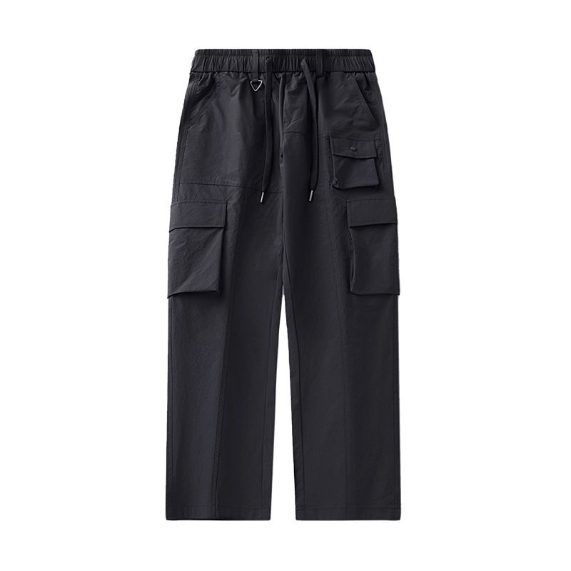 Men's Clothing Mountain Outdoor Overalls Men's Cross Border Multi Pocket Sports Functional Casual Trousers Assault Straight Paratrooper Pants_viptrois.com