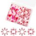 Short Square Bright Multi-color Love Fashion All-match Wear Nail Art Patch Combination European and American Foreign Trade ins48 Pieces_viptrois.com
