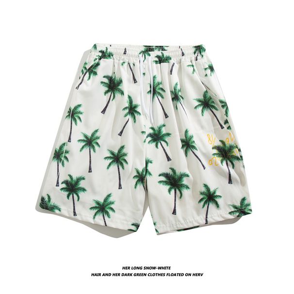 Men's Clothing Hawaiian Seaside Vacation Loose Casual Versatile Super Hot Couple Outer Wear Shorts Trend_viptrois.com
