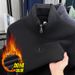 European And American New Popular 500g Double-sided Fleece Stand-up Collar Half-zipper Long-sleeved Men's Autumn And Winter Fleece Warm Casual Sweatsh_viptrois.com