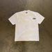 Heavyweight Pure Cotton Oversized T-Shirt Short Sleeved Print On Left Chest For Couples Trendy Men And Women_viptrois.com