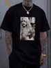 New Courtney Love Courtney Love Black Men All Size Tshirt Casual Soft Homme Versatile Fashion Comfortable Top For Everyday Wear Unisex Summer_viptrois.com