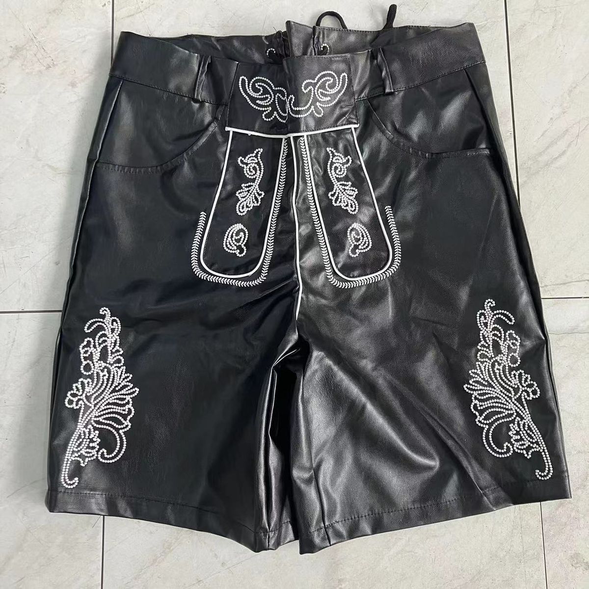 Men's Casual Shorts Autumn Oktoberfest Germany Style Comfortable Lightweight Fabric For Men_viptrois.com