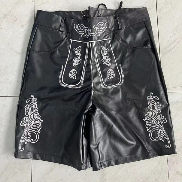 Men's Casual Shorts Autumn Oktoberfest Germany Style Comfortable Lightweight Fabric For Men_viptrois.com
