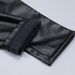 Men's Clothing Style Slim Leather Pants For Men In Autumn And Winter Tight Motorcycle Trousers Fashionable And Simple Trendy Men's PU Leather Trousers_viptrois.com