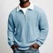 Men's Waffle Knit Zip-Up Hoodie - Long Sleeve Casual Pullover With Jacquard Texture (Army Green/Violet/Sky Blue/Gray, S-XXXL)_viptrois.com