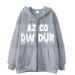 Men's Clothing Trendy And Simple Design With Blurred Letter Print Zipper Sweater Casual Loose Sweater Cardigan Jacket_viptrois.com