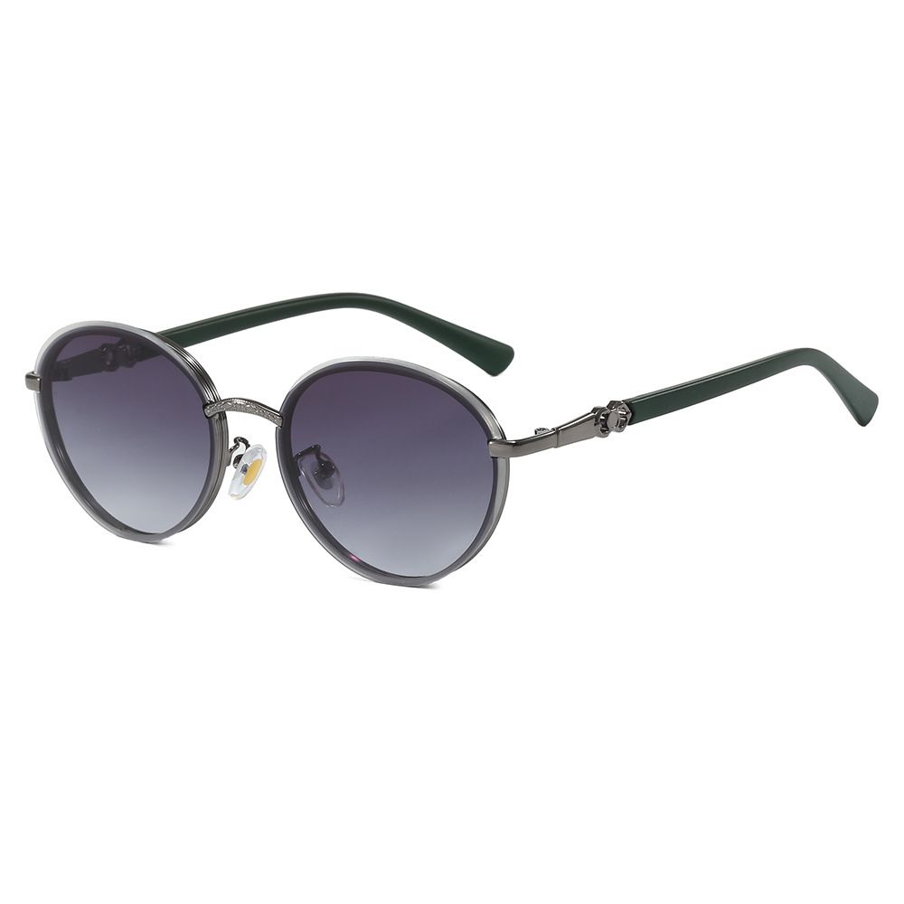 Men's Sunglasses New Retro Casual Round Sunglasses Celebrity Style Personality Hip Hop Street Fashion Trend Sunglasses_viptrois.com