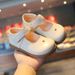 Children's Retro Leather Shoes, Small And Medium Children's Velcro Single Shoes, 2022 Spring New Girls' Princess Shoes, Black Children's Shoes Trend_viptrois.com