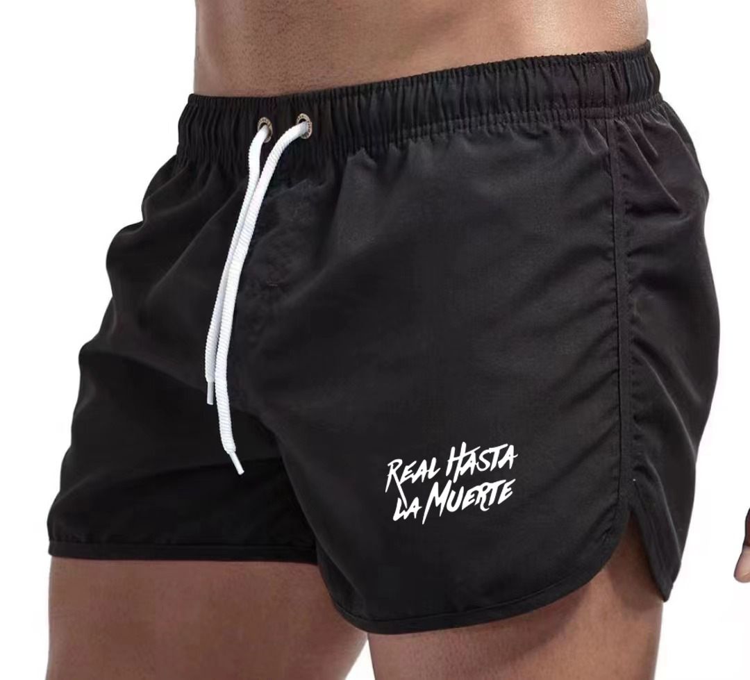 Men's Casual Beach Shorts, Quick-drying Multi-color Three-quarter Shorts, Jogging Sports Casual Pants, Men's And Women's Swimming Trunks_viptrois.com