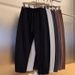 Men's Clothing New Autumn And Winter Trendy Loose Sports Pants For Men Fashionable And Versatile Harem Straight Pants Loose Striped Casual Sweatpants_viptrois.com