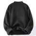 Men's Chunky Knit Sweater – Oversized Mockneck Pullover (Black/Grey/Army Green/Beige) – Winter Streetwear Essential (M-3XL)_viptrois.com