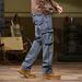 Foreign Trade Ami Kaji Hip-hop Pants Men's Nostalgic Retro Multi-pocket Fat Man Tooling Skateboard Wide-footed Pants Men's Straight_viptrois.com