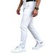 Men's Summer Slim Fit Casual Elastic Skinny Pants Solid Color Breathable Trendy Versatile Thin Suits & Blazers_viptrois.com