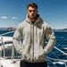 Men's Fleece Hooded Sweatshirt - Warm & Stylish Pullover With Multiple Pockets For Fall & Winter (Available In S-XXXL, Black/Navy/Khaki/Grey)_viptrois.com