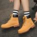 Plus-size Outdoor Unisex's Shoes Couple British Work Shoes_viptrois.com
