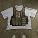 Men's Clothing Print Large Size T Shirt Gothic Graphic T Shirt Y2k Top Armed Gothic Men's Short Sleeve_viptrois.com