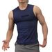 Men's Clothing Fitness Basketball Vest Marathon Quick Drying High Elastic Vest Fitness Running Sleeveless Summer_viptrois.com