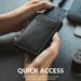 Men's Wallet Card Cases Automatic Card Holder RFID Side Push Anti Theft Microfiber Metal Card Holder Large Capacity Men's Coin Purse_viptrois.com