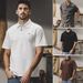Men's Clothing Retro Heavy Short Sleeved Shirt Trendy Loose Lapel T Shirt_viptrois.com