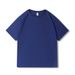New 210g Combed Pure Cotton Loose Short-sleeved T-shirt For Summer 2025_viptrois.com