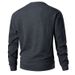 Men's Heavyweight 300GSM Jacquard Crewneck Sweatshirt – Oversized Fit Drop-Shoulder Long Sleeve (M-4XL)_viptrois.com