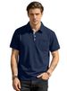 2026 Spring/Summer Men's Collar-Pocket Solid Color Business Casual Short-Sleeved Loose Polo Shirt Men_viptrois.com
