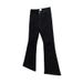 Men's Clothing High Street Waxed Coated Wide Leg Jeans With Ripped Patches Loose Flared Pants_viptrois.com