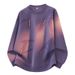 Men's Clothing Casual Letter Printed Men's Oversized Letter Print Sweatshirt Casual Loose Fit Round Neck Pullover - Dark Grey, Black, Purple (M-8XL)_viptrois.com