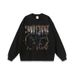 Men's Clothing American High Street Washed Sleeved T Shirt For Men Street Style National Trend Loose All Match Short Sleeved Bottom_viptrois.com
