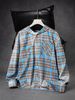 Vintage Checkered Hooded Jacket – Unisex Oversized Plaid Coat (S-XL, 4 Colors)"_viptrois.com