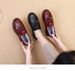 Old Beijing cloth shoes winter women's cotton shoes with fleece thickened warm mother shoes flat granny cotton boots_viptrois.com