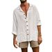 2025 European And American Double-layer Men's Loose Casual Lapel Long-sleeved Shirt, Men's Pure Color Comfortable Shirt_viptrois.com