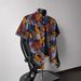 New 2026 Ice Silk Beach Flower Shirt Short Sleeve Men's Summer Beach Vacation Men's Clothing_viptrois.com