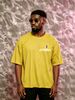 100% Cotton 190g Men T-Shirt Colorful Accent Letter Print Short Sleeve Crew Neck Casual Streetwear Summer Top_viptrois.com