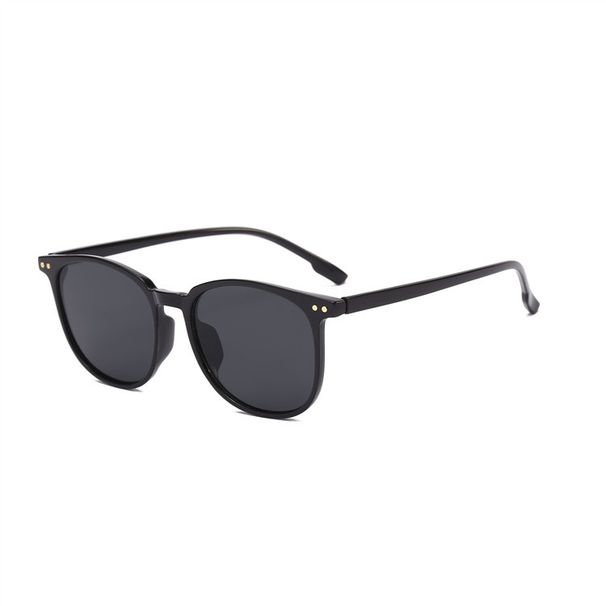 New Fashion Rice Stud Korean Style Ins Unisex Simple Personality Outfit Square Sunshade Sunglasses_viptrois.com