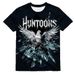 Men's Clothing Men's T Shirt Cotton Short Sleeve Cool Pigeon 3D Printing Direct Injection Men's Punk Hip Hop Street Top_viptrois.com
