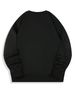 Autumn And Winter Men's Long Sleeved Round Neck Black Top Loose Casual Hoodie Hooded Hoodie_viptrois.com