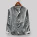 New Men's Best-selling Solid-color Cotton And Linen Long-sleeved Shirt For Men_viptrois.com