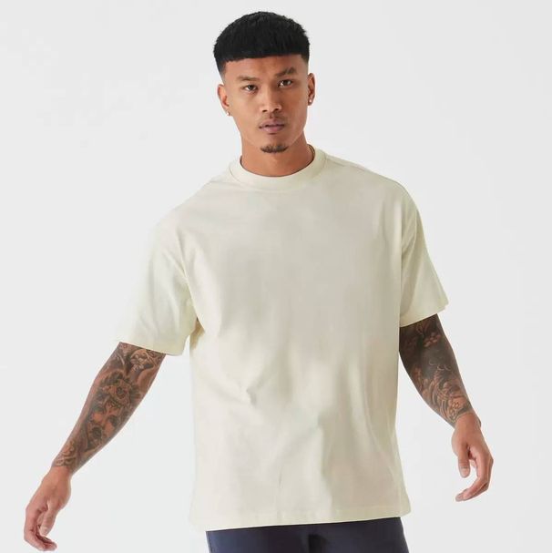 Summer Men's T-shirt, European And American Trendy Brand Round Neck Short Sleeved T-shirt, Men's Sports Top_viptrois.com